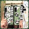 Panda Phone Holder Phone Case For Sony Xperia5 IV Durable Anti-knock Wristband Wrist Strap Waterproof Cute Soft case