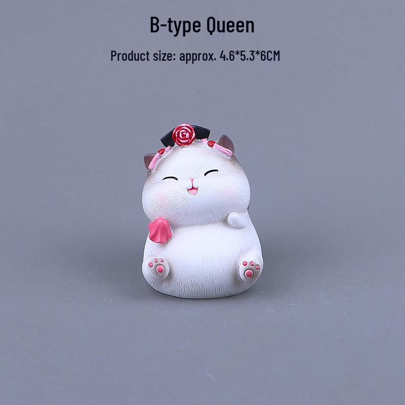 Forbidden City Cat Figurines: Cultural Creative Desk Decor, Beijing Souvenir & Birthday Gift