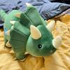 40CM Triceratops Plush Toy Spotted Dinosaur Kingdom Throw Pillow Doll Super Soft To Give Children Birthday Christmas Gifts