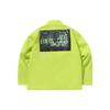 Li-Ning Giacca Casual da Uomo con Collo Alto e Maniche Lunghe Verde Fluorescente AFDP491