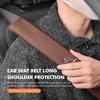 Car Extended Belt Cover Shoulder Pads Leather Seat Belt Cover For Citroen C5 C1 C2 C6 C4L DS3 DS4 DS5 C-Elysee Grand Berlingo and123