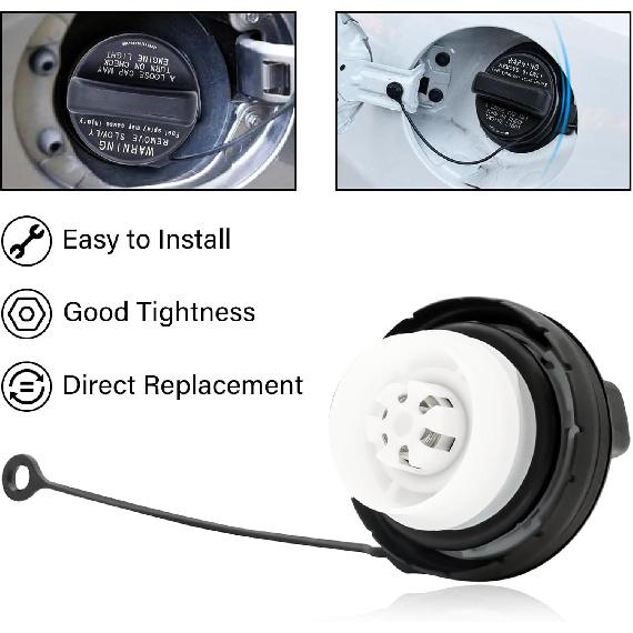 Gas Cap Fuel Cap Fit For Subaru, 2010-2024 Outback Impreza Legacy, 14-23 Forester, 13-23 Brz, 13-24 Crosstrek, 15-23 WRX, 19-23 Ascent, Replace