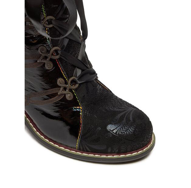 Black Ankle Boots Laura Vita Evcao 311
