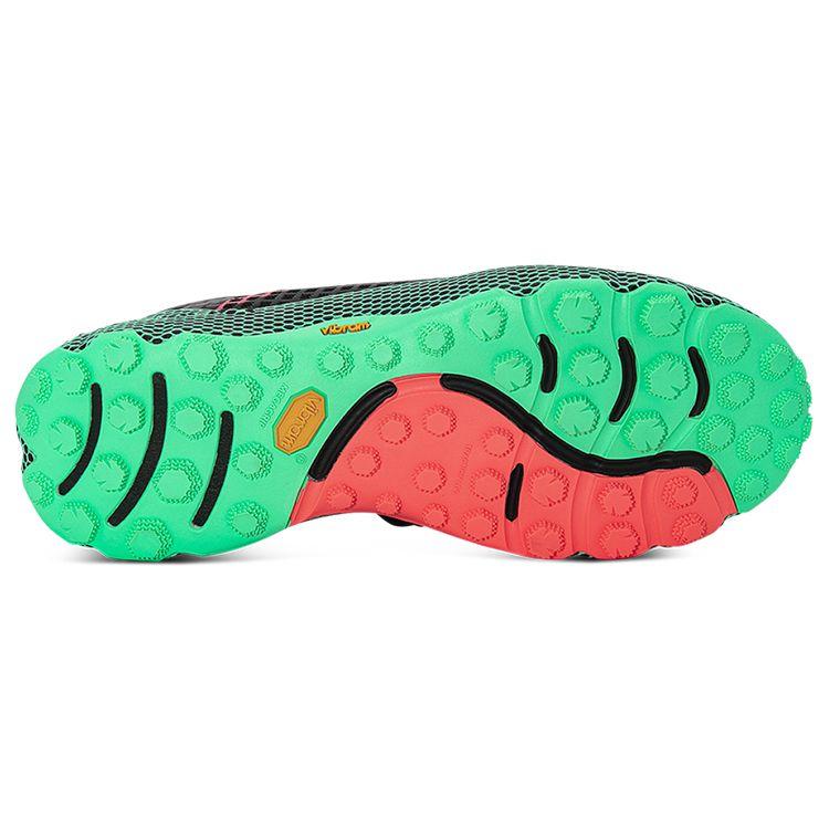 Under Armour HOVR Ridge Trek Black Chestnut Red Green Men Sneakers 3025581-001
