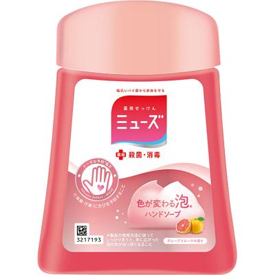 MUSE No Touch Foam Hand Soap Bottle Grapefruit Scent 250ml (Quasi-drug) Muse Foam Type Lather an Appropriate Amount In Water or Luke