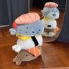 Japanese Style Stuffed Sea Otter Toy Kawaii Pillow Cushion Fried Shrimp Soft Doll  Birthday Gifts