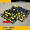 Rubber Parking Stop Block Set (2-Pack)