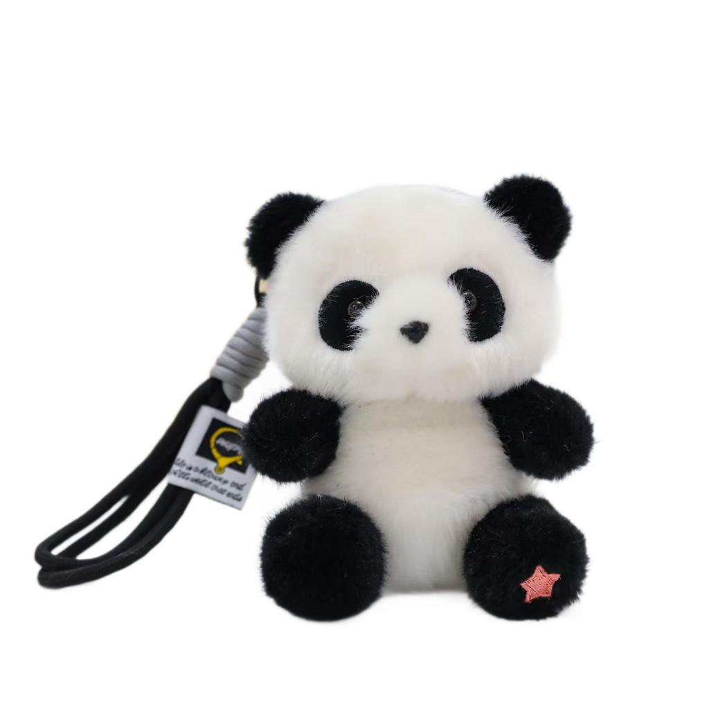 Hydrochoerus Hydrochaeris Lulu Plush Panda Toy With Hanging Cord For Kids Gift