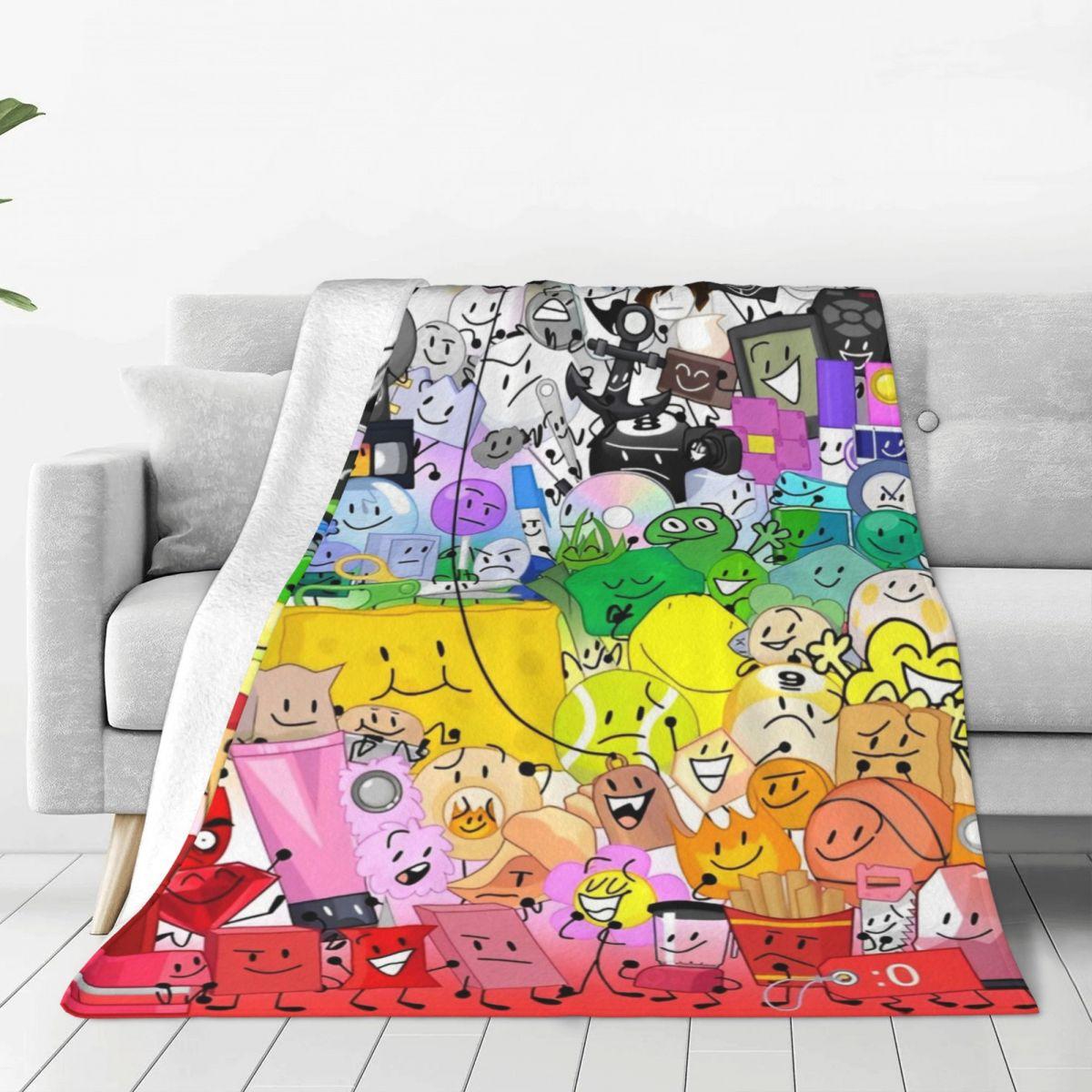 

If Inanimate Insanity Characters Blanket Super Soft Fashion Plush Bedding Throws For Outdoor Decorative Flannel Bedspread Bed 75cmx90cm