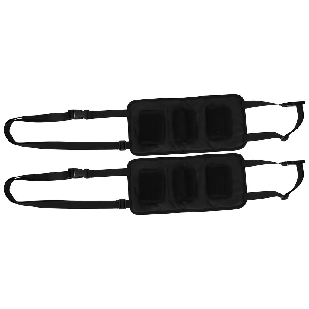 Držák na pruty do vozidla Úložný stojan Nosič Pás na upevnění rybářských prutů na zadní sedadlo auta