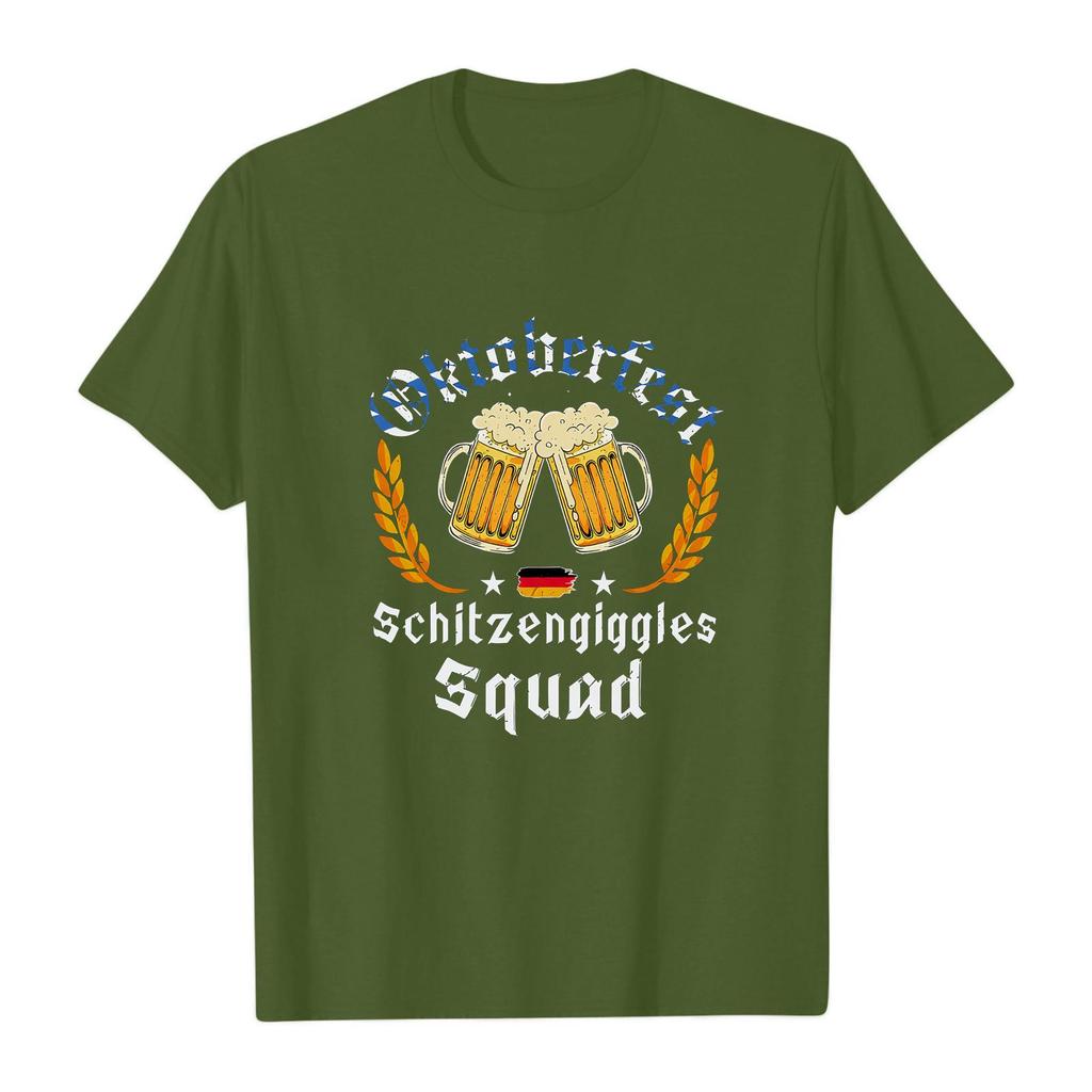Fashion Casual Unisex Letter Print T-Shirt with Festival Graphic Design - Short Sleeve Round Neck Tee for Men and Women