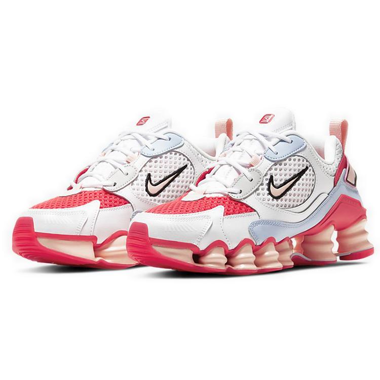 New Nike Shox Tl Nova White Laser Crimson Women's CV3602-101