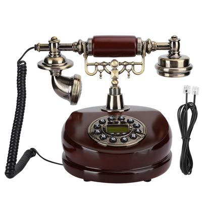 MYS-6200A Resina Dupla Finalidade Decoração Artesanal Antiga Mostrador Telefone Europeu Vintage