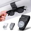 Car Holder Multi-functional Storage Sunshade Glasses Clip For Jeep Renegade Compass Grand Cherokee Wrangler Gladiator Keychain ALZ1