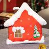 Gingerbread Man Snowman Christmas Tree Plush Daoll Pillow For Holiday Decor And Gift