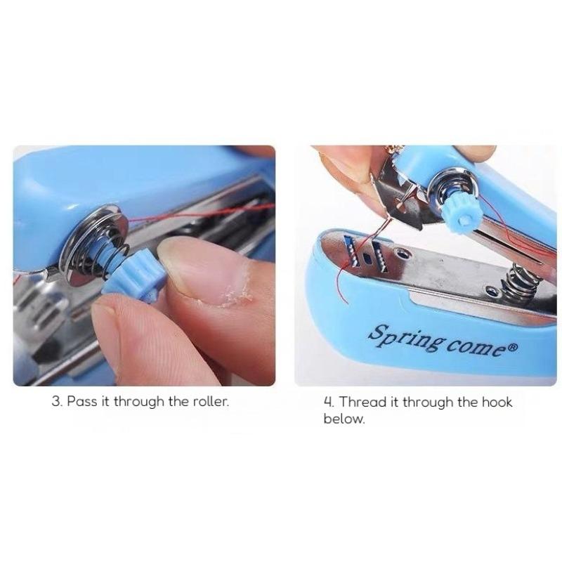 Portable Mini Manual Sewing Machine, Multi-functional Creative Sewing Machine for Home Use.