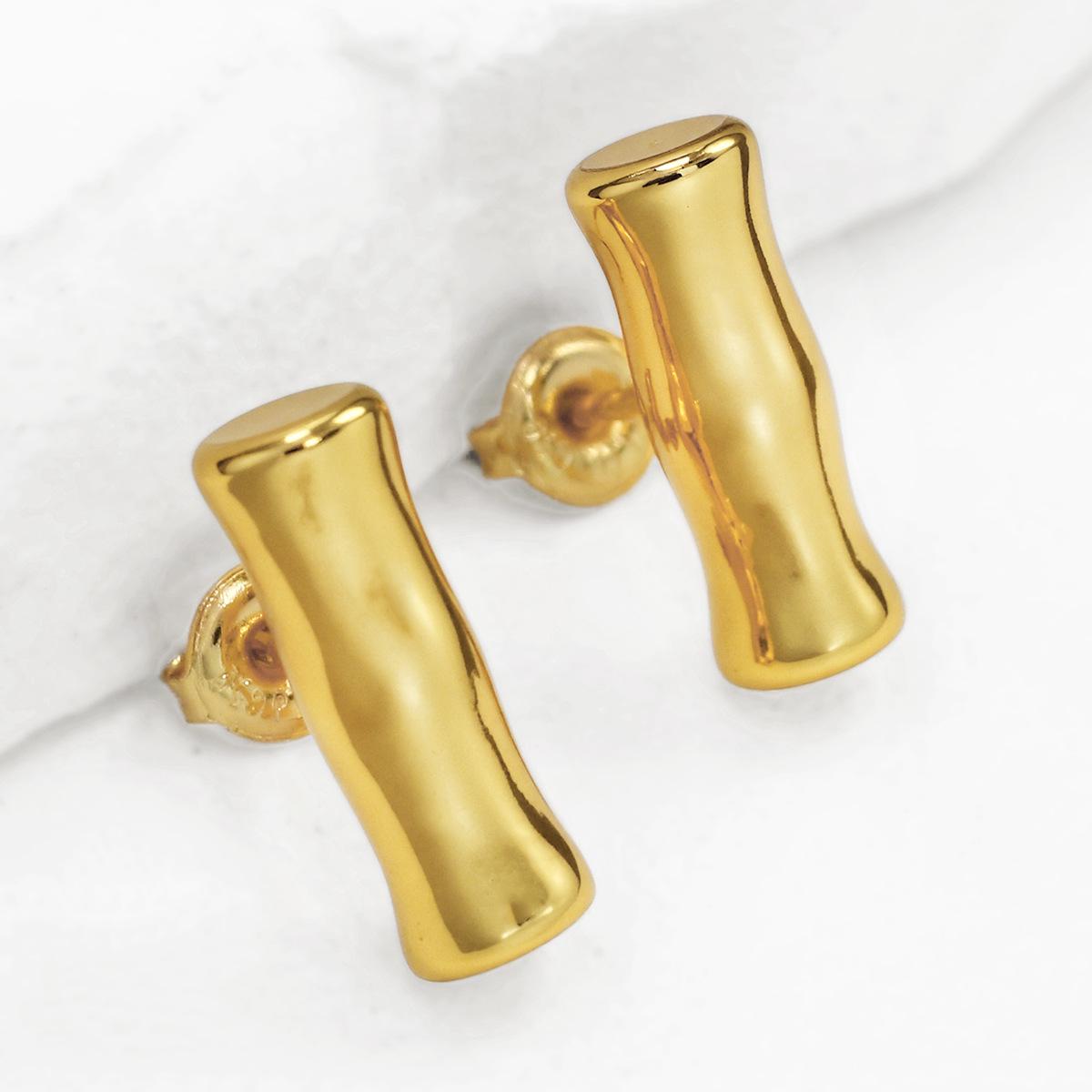 UNOde50 Spain Stylish Bamboo Joint Design Earrings