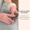 Windproof Thermal Gloves for Cycling Students Winter Warm Fleece Lined Touchscreen Outdoor Activities