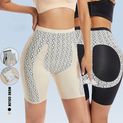 Boxer s vysokým pasem pro ženy Boxerky Kalhotky na zvednutí bříška Shapewear Body Shaper Zeštíhlující Břicho Formující Spodní prádlo