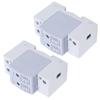 2Pcs Surge Protection Device AntiThunder Electronic Component SUP240 2P 40KA 420V AC
