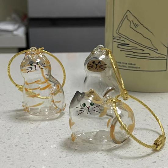Cat Hair Storage Bottle Transparent Pet Fur Keepsake Keychain for Collecting Cat And Dog Hair Pet Memorial Gift