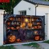 2D Halloween Garage Door Banner Decoration, 1 Large Magic Potion, Magic Hat Banner Decoration