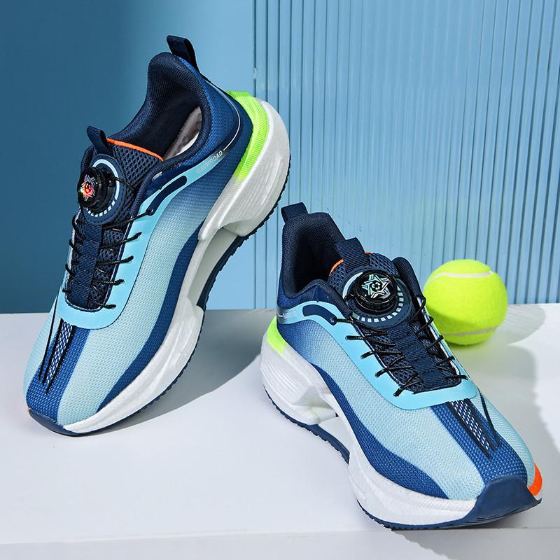 

Jueying 3 parent-child sports shoes middle-aged and older children middle school students shock-absorbing running shoes spring and summer breathable 44