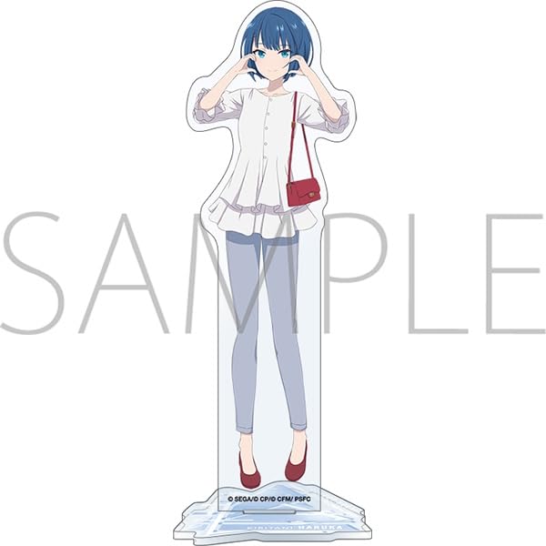The Broken World and Miku Who Sing Acrylic Stand Haruka Kiritani More More Jump Official Merchandise Can't