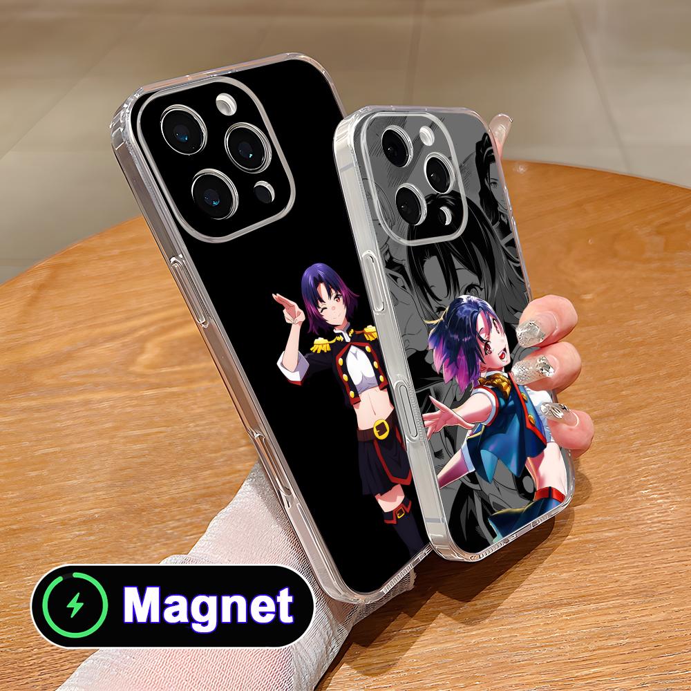 Mato seihei Yakumo Ezo Clear TPU Magsafe Mobile Phone Case for iPhone 17 16 15 14 13 12 11 Air Pro Max Plus Mini Colorful Cover