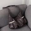 Bow-knot Lace Shoulder Bag Vintage Coffee-colored Large Capacity Handbag Y2k Hot Girl Bag Student Commuting Casual Crossbody Bag