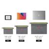 Pack All Mesh Pouch Travel Pouch Set with Zippered File Small Document Travel Office Stationery Storage, Organizer, Organizer, Storage, Supplies,
