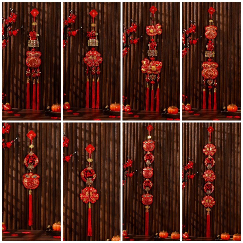Fu Spring Festival Pendant Lucky Bag Good Luck Ornaments New Year Decorations  Scene Arrangement