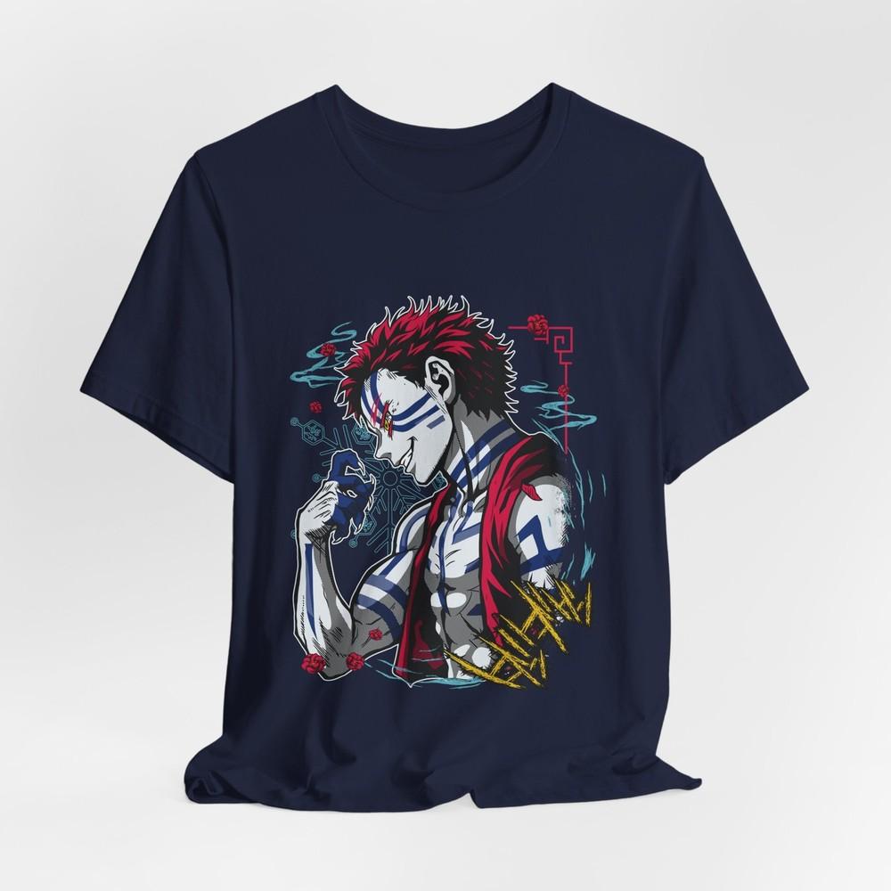 Akaza Inspired Anime Art Graphic Tee S