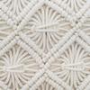 Coussin macramé "été" 40 x 40 cm Atmosphera - -