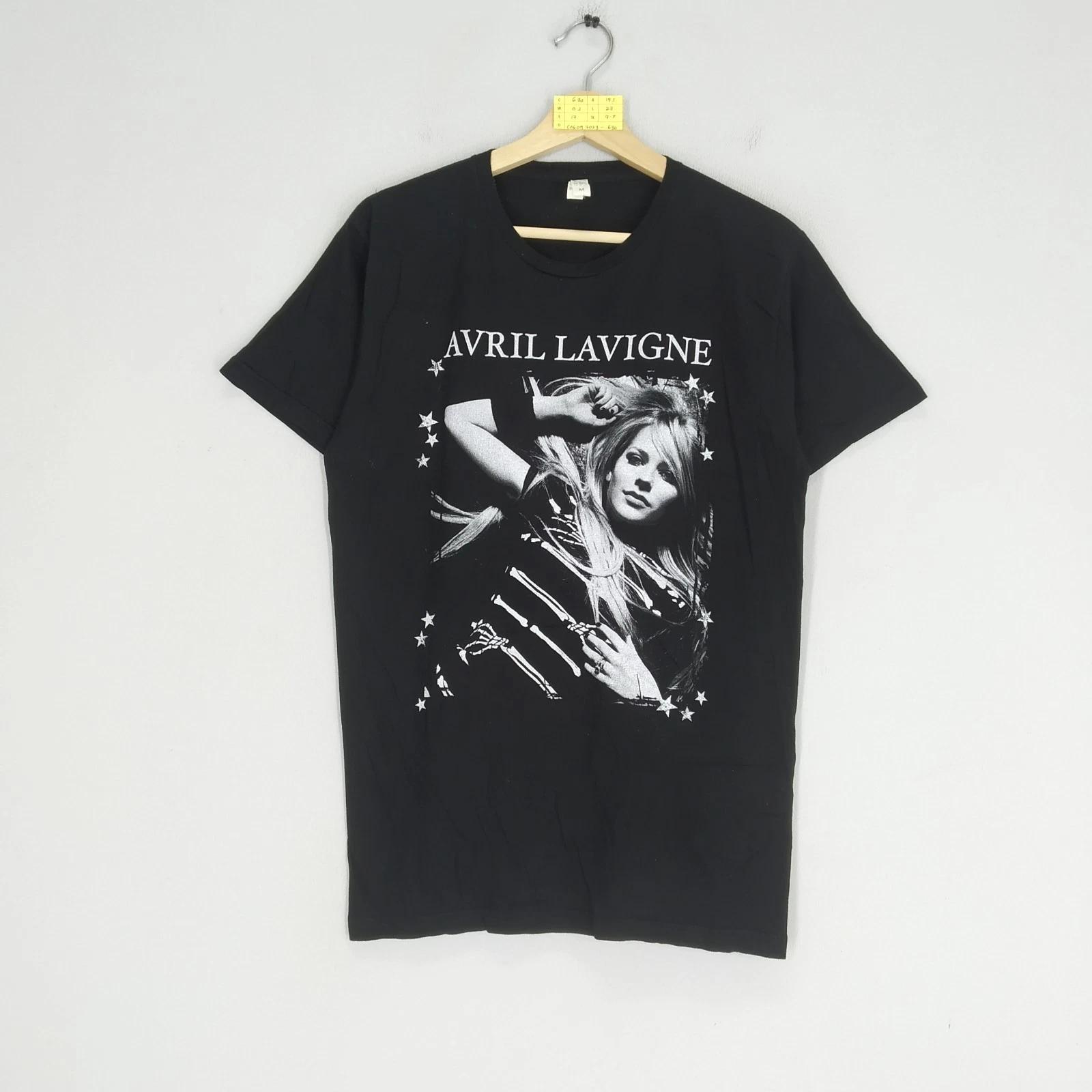 Avril Lavigne Singer The Best Damn Tour Pop Punk Rock Promo Music T shirt Size M S