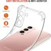 1.5MM Thick Air-Bag Silicone Clear Case For Samsung Galaxy S21 S21FE S22 S23 Plus Note 20 Ultra S20 S21 FE 5G Back Cover Fundas