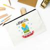 Spanish Printed Makeup Bag Female Travel Neceser Cosmetic Pouch Travel Toiletry Organizer School Pencil Bags Gifts for Teacher