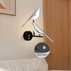 New Magpie Bird LED Wall Lamp Bedside Bedroom Rotation Indoor Wall Light Sconce AC85-265V