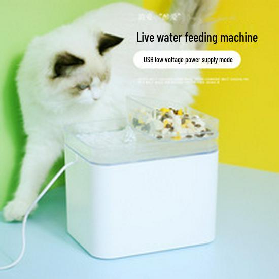 Automatischer Haustier-Trinkbrunnen für Katzen und Hunde - Zirkulierende Wasserschüssel für gesunde Hydrierung