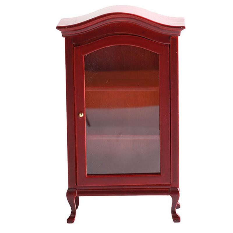 1:12 Dollhouse Miniature Showcase Storage/Display Cabinet Locker Furniture Decor