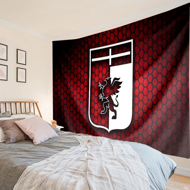 Lion Shield Genoa Tapestry, Unique Design Tapestry, Wall Decor for Bedroom,Livingroom, Playroom,Heartwarming Fan Holiday Gifts