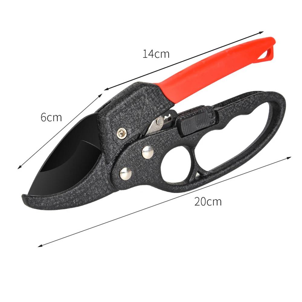 Ergonomische titanbeschichtete Gartenschere mit legiertem Stahl für schnelle, effiziente Gartenschnitte und arbeitssparende Ernte