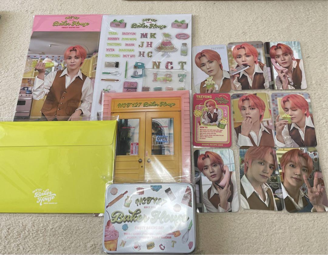 

[USED] NCT NCT127 Taeyong Baker House Trading Card Jaehyun Mark