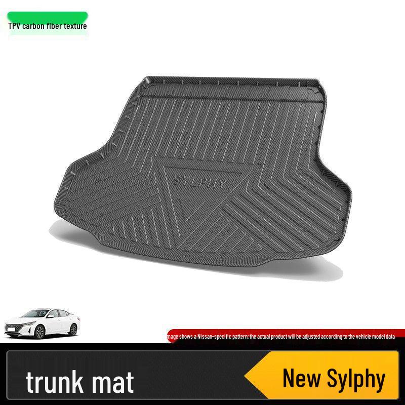 Nissan Trunk Mat for Sylphy, Qashqai, Teana, X-Trail, Terra, Qirida, Kicks, Murano, Paladin, Tu Da Tu