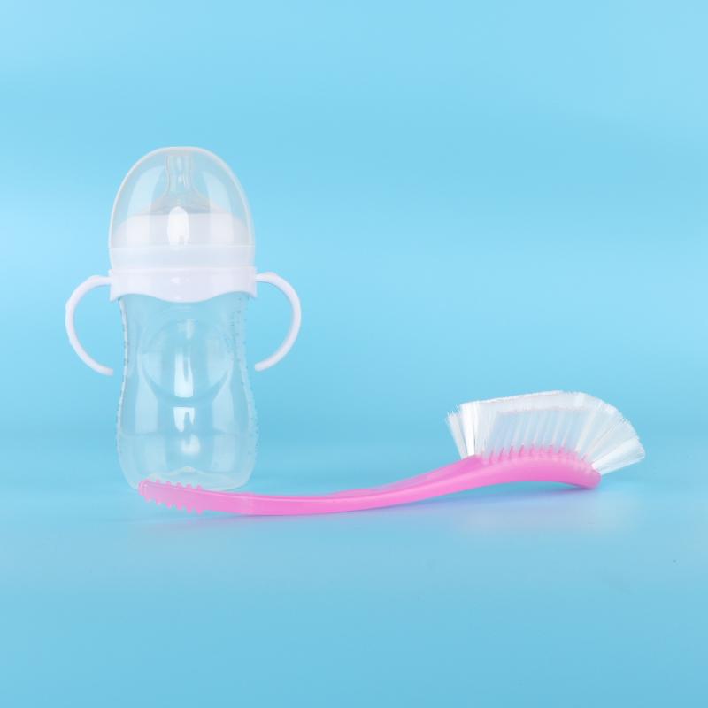 1Pcs Kitchen Accessories Long Handle Baby Bottle Brush Pot Cleaning Brush Water Bottle Back Brush Long Handle Dish Brush