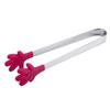 Small Palm Stainless Steel Silicone Sugar Tong Food Clip Clamp Home Kitchen Tool