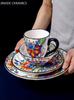 Exquisite Ceramic Plate Western Food Steak Plate Household Hand-painted Porcelain Dinner Plates Salad Bowl Kitchen Accessories