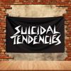 Suicidal Tendency Band Party Flag Polyester Printed Flag Banner Tapestry for Garden Garage Decoration Concert Flag