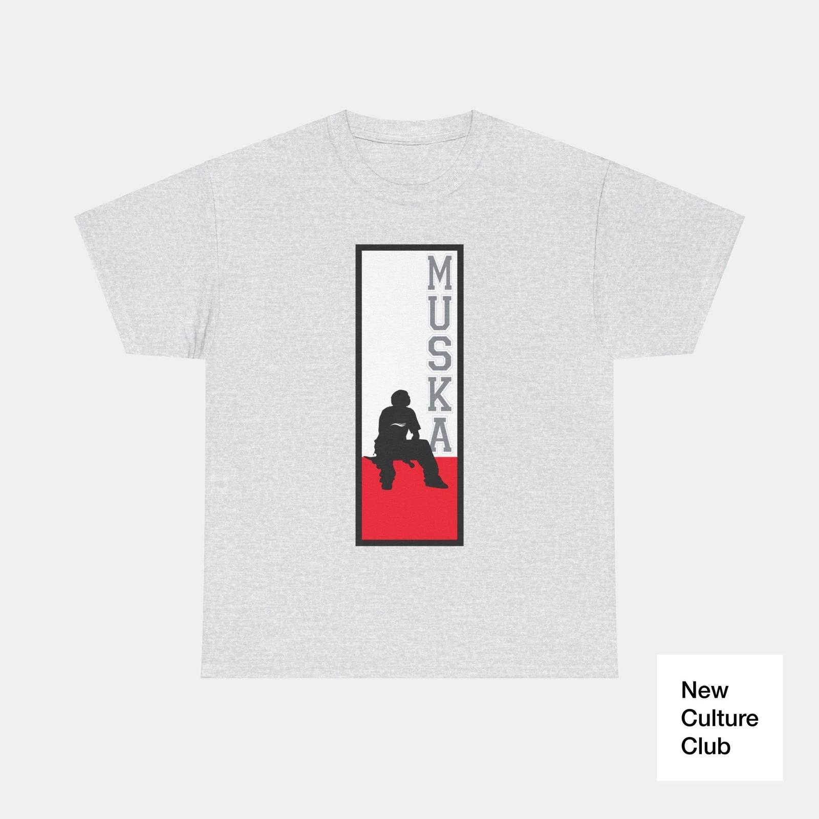 Muska Classic Shortys Skateboards Skate 90s Block Design T Shirt Colors XXXL