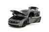Big Time Muscle 2010 Ford Mustang GT Diecast Car Kids and Adult Toys 124 (Charcoal Gray)